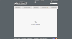 Desktop Screenshot of home-tech.ro