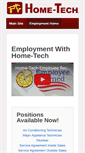 Mobile Screenshot of employment.home-tech.com