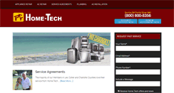 Desktop Screenshot of home-tech.com