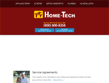 Tablet Screenshot of home-tech.com